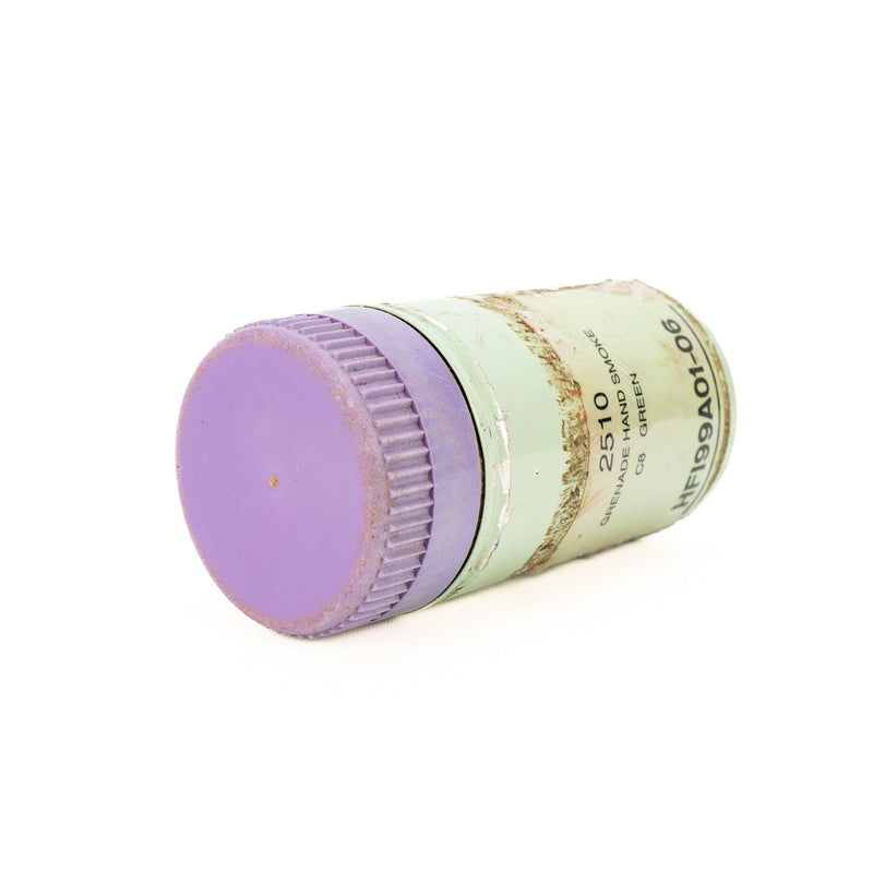 Inert Canadian Smoke Hand Grenade - Green