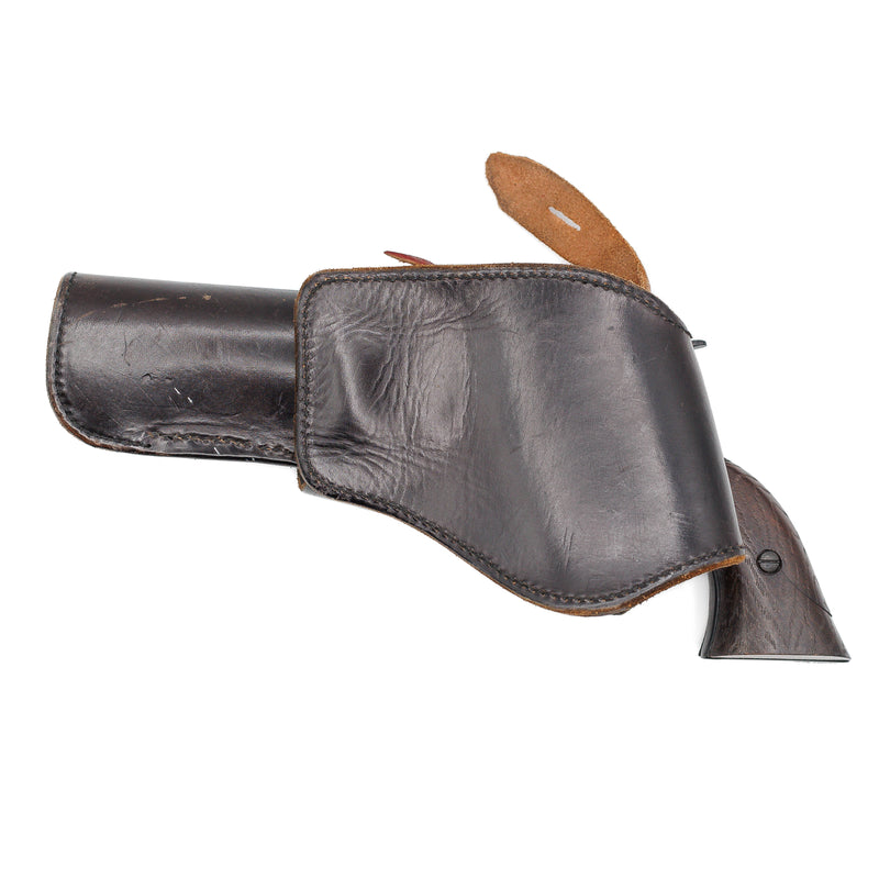 Replica Single Action Antique Revolver with Leather Holster