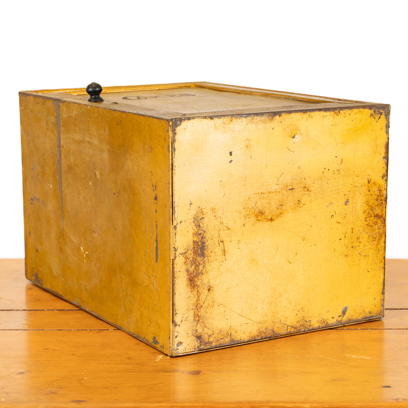 Victorian Metal Countertop Toleware Cakes Box