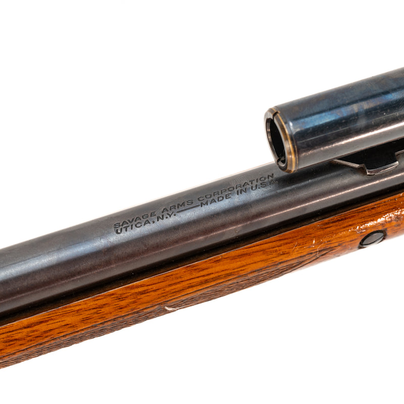 Savage Model 29-A .22 Slide Action Takedown Rifle with Weaver G4 Scope