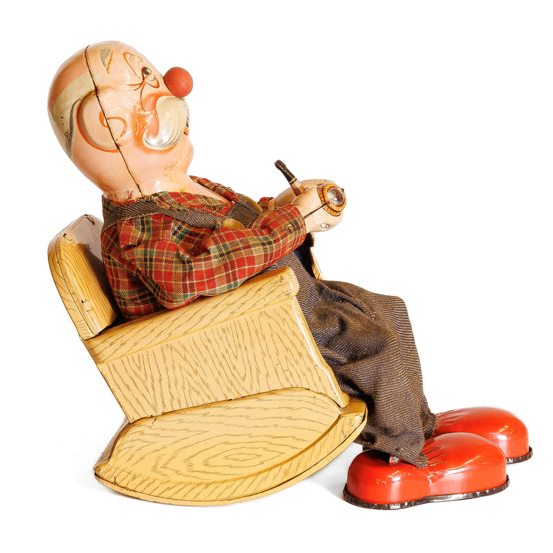 SAN Smoking Grandpa Battery Toy : Not Working