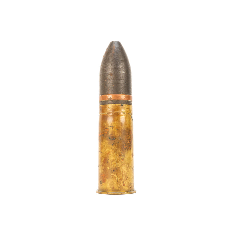 Pre-WWI German Kaiserliche C97/98 Cartridge 3.7 cm Maxim Automatic Cannon INERT