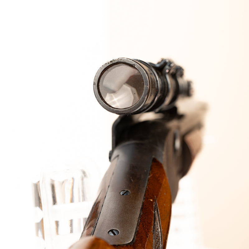 Savage Model 29-A .22 Slide Action Takedown Rifle with Weaver G4 Scope