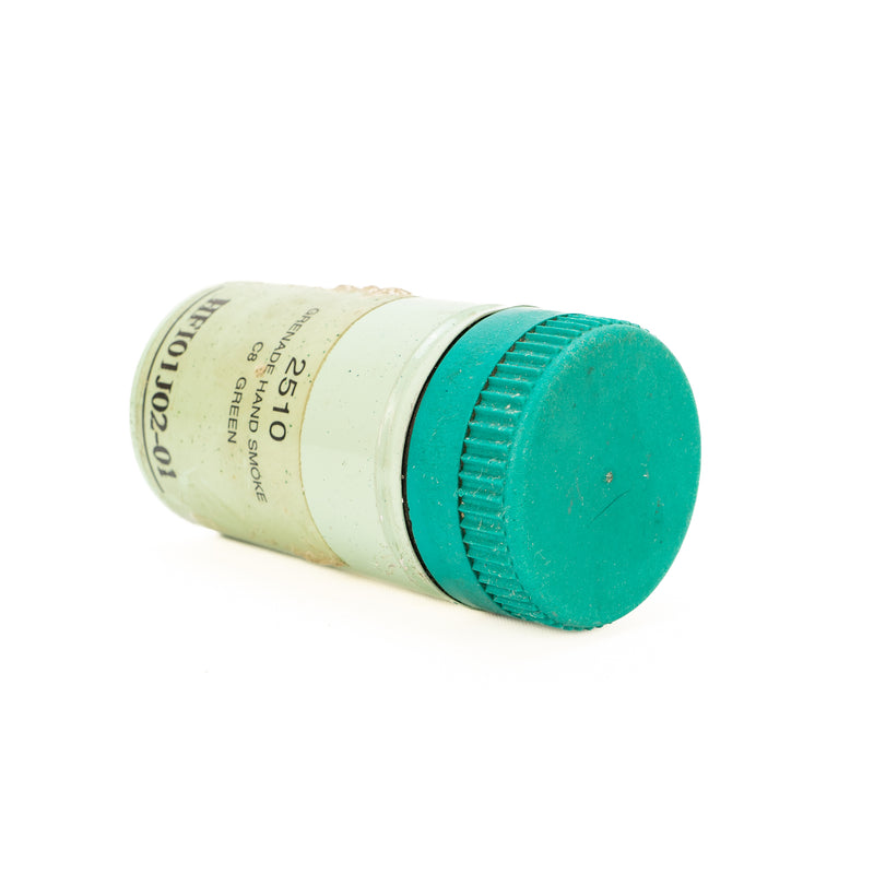 Inert Canadian Smoke Hand Grenade - Green