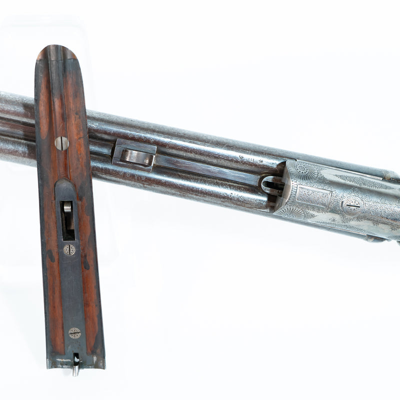 W.B. Barratt Double Barrel Boxlock Cape Gun