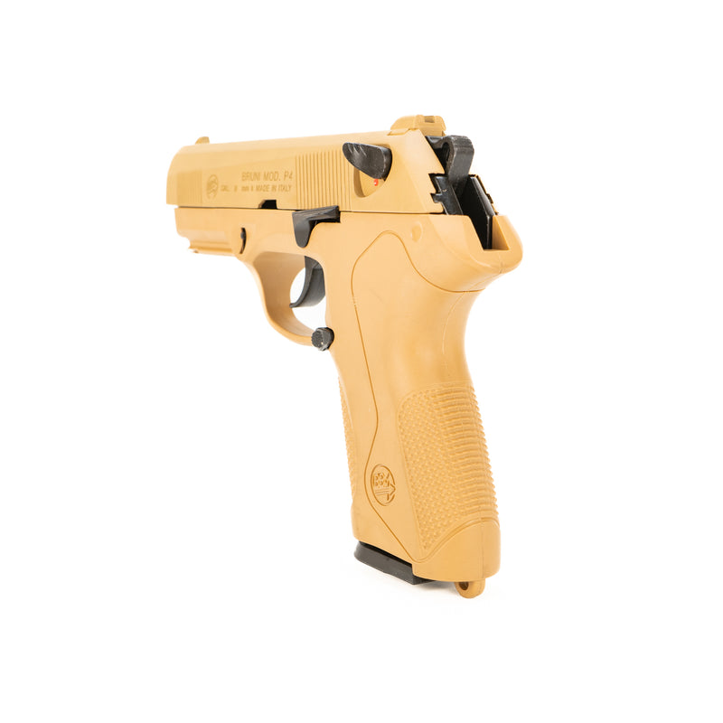 Bruni Model P4 Semi-Auto Blank Firing Pistol : 9mm PAK