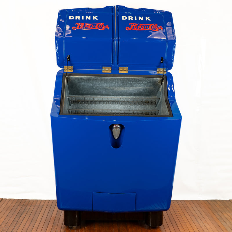 Blue Pepsi Gullwing Ice Chest Cooler