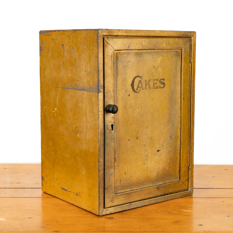 Victorian Metal Countertop Toleware Cakes Box