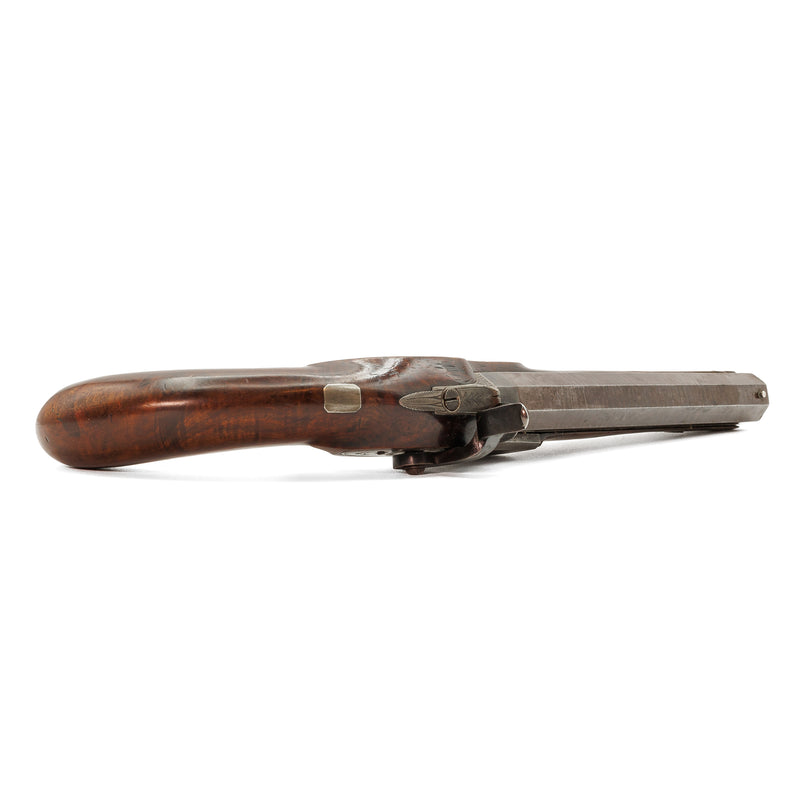 A Cased Set of Percussion Cap Dueling Pistols by Richard Constable, Philadelphia