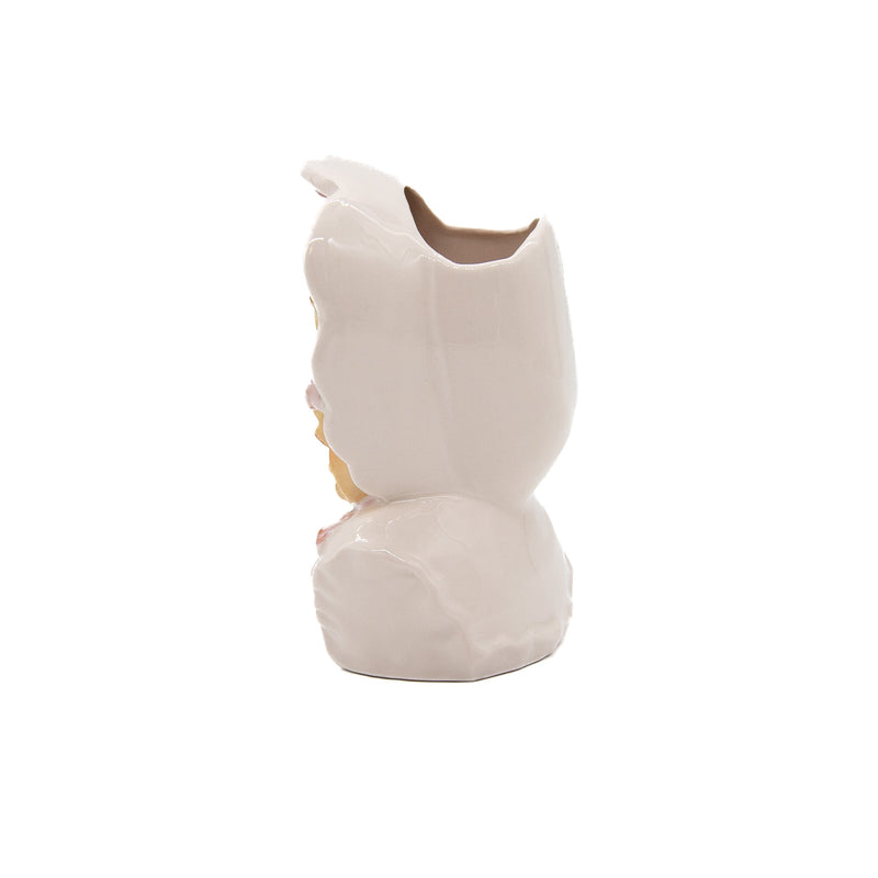 Shafford Hand Painted Baby Head Wall Pocket Vase