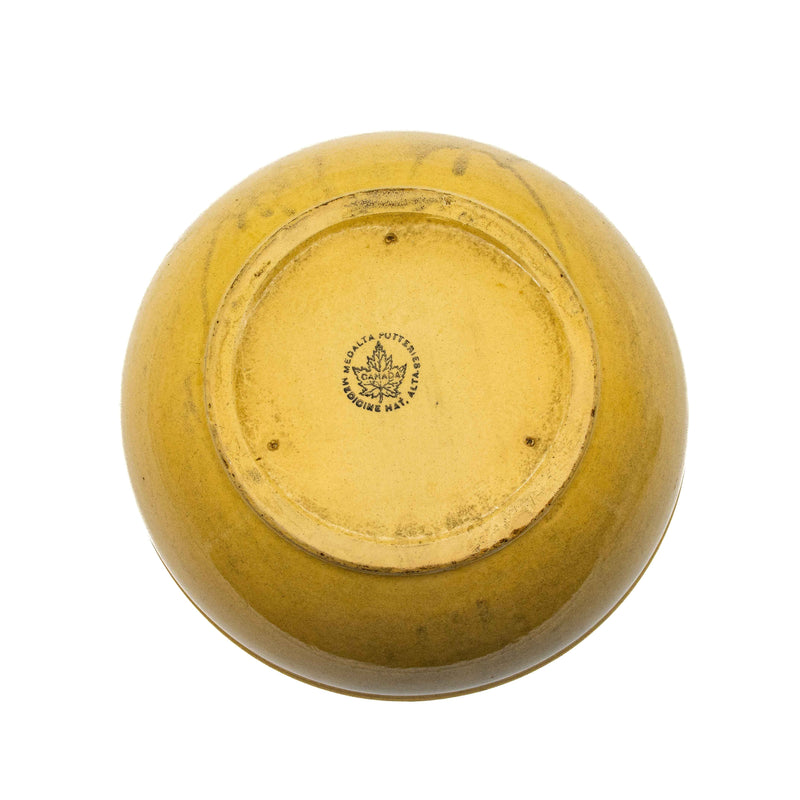 Antique Medalta 11" Yelloware Mixing Bowl