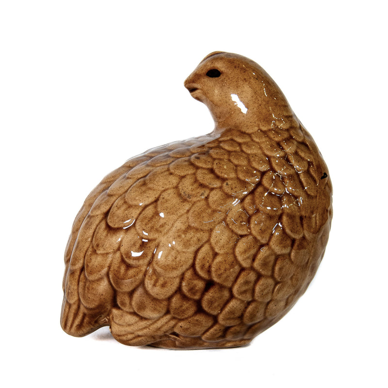 Glazed Ceramic Quail