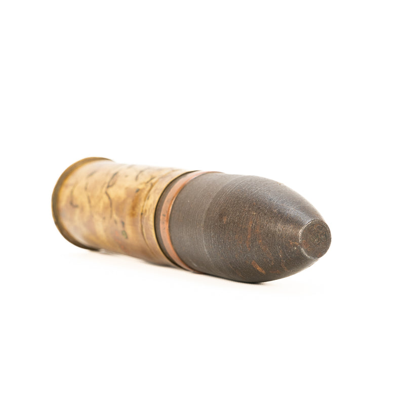 Pre-WWI German Kaiserliche C97/98 Cartridge 3.7 cm Maxim Automatic Cannon INERT