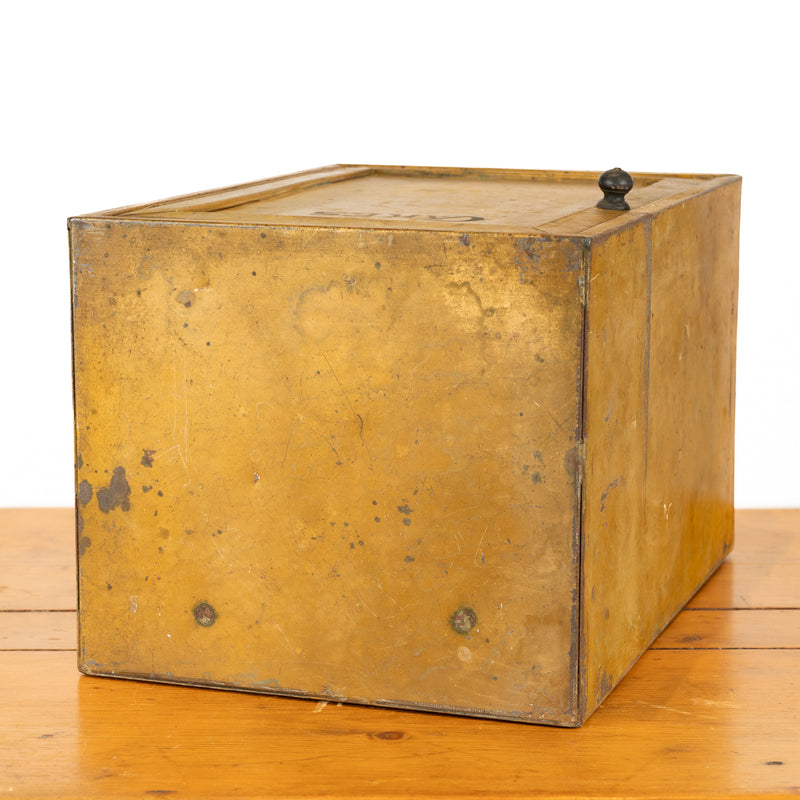 Victorian Metal Countertop Toleware Cakes Box