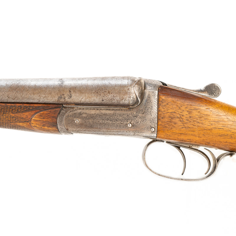 1854 Charles Osborne & Co.16 Gauge Boxlock Damascus Shotgun
