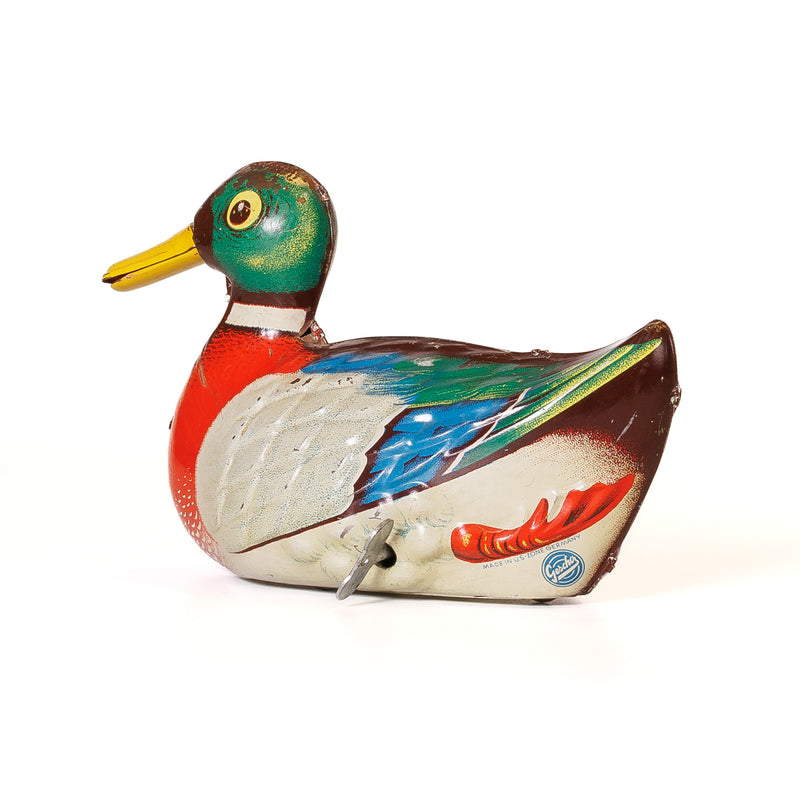 Post-War German Gescha Wind Up Duck