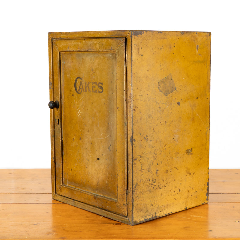 Victorian Metal Countertop Toleware Cakes Box