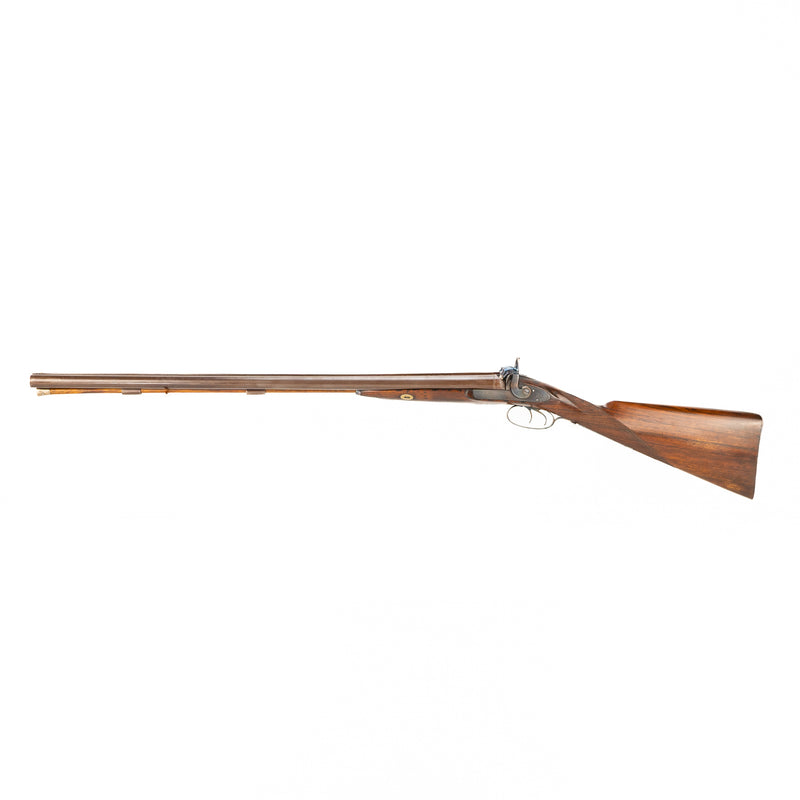 J. Grainger Double Barrel Percussion Muzzle Loading Shotgun