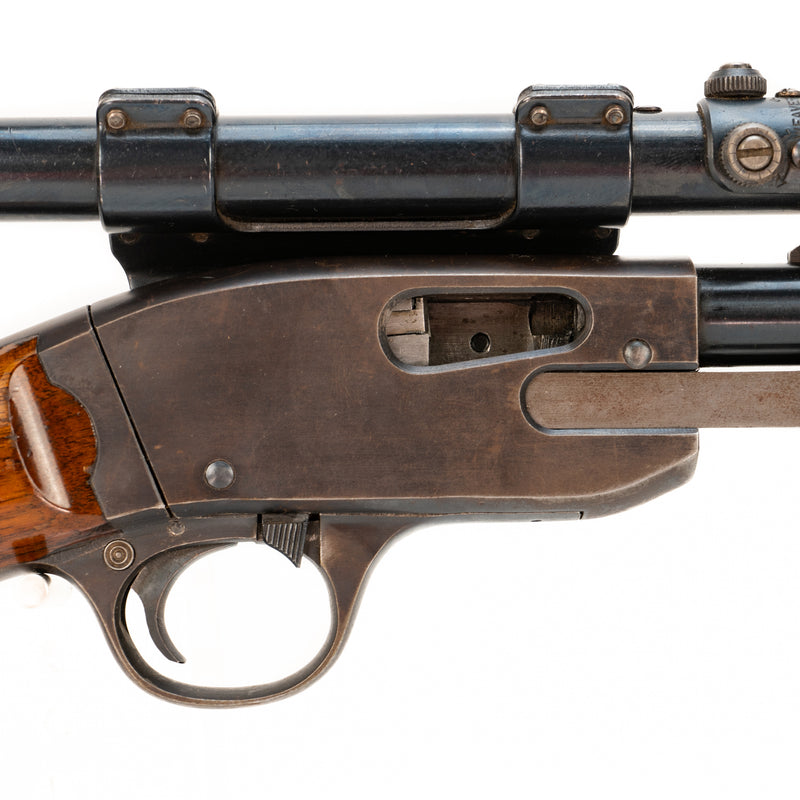 Savage Model 29-A .22 Slide Action Takedown Rifle with Weaver G4 Scope