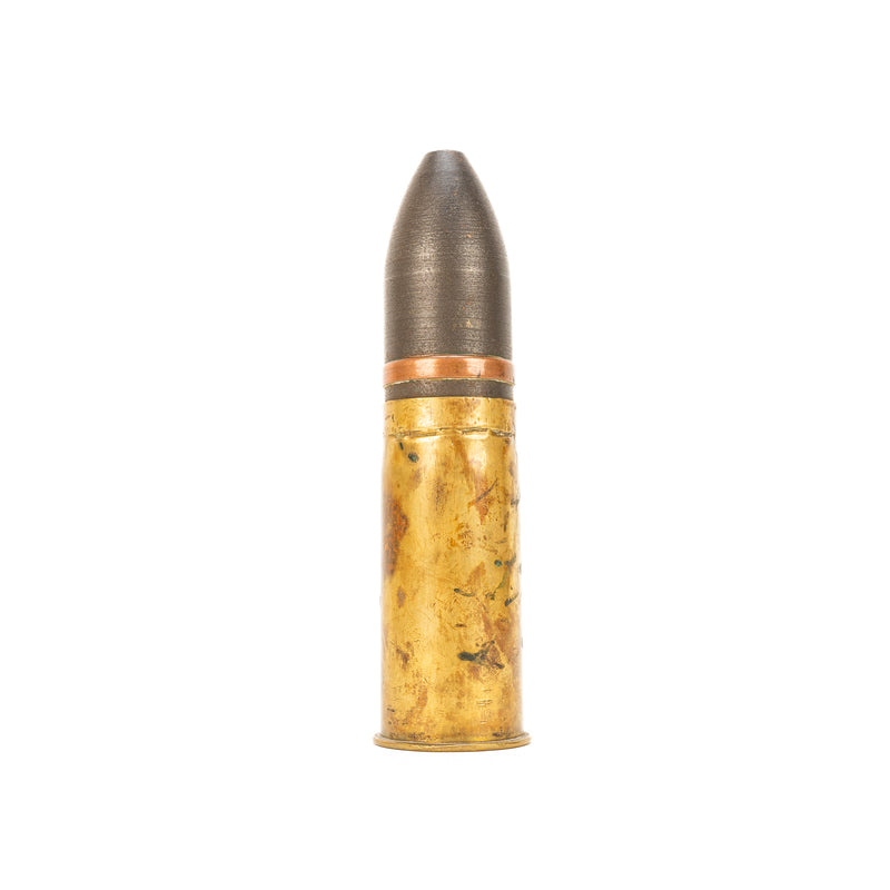 Pre-WWI German Kaiserliche C97/98 Cartridge 3.7 cm Maxim Automatic Cannon INERT
