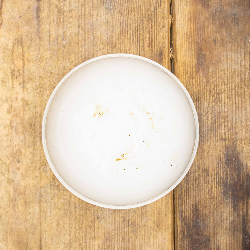 Small White Ironstone Pudding Bowl