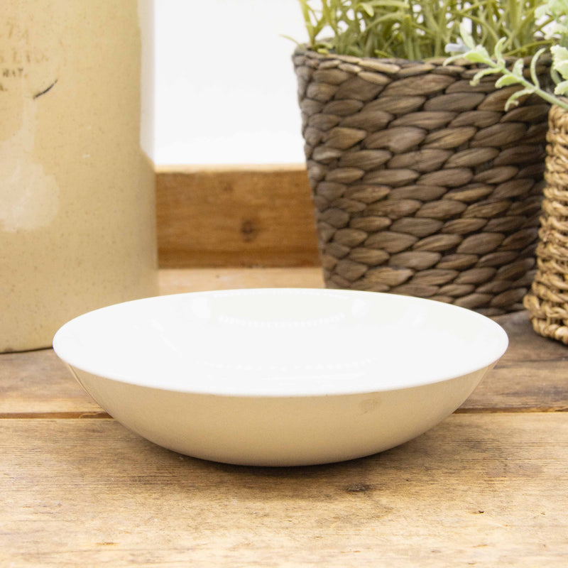 Hotelware Shallow Cereal Bowl- White