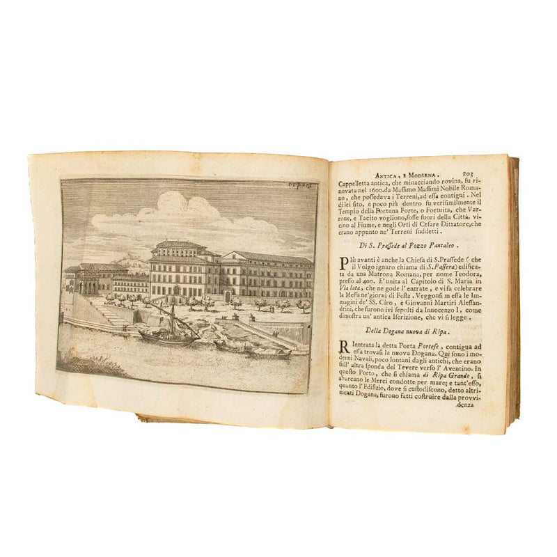 Roma Antica E Moderna: 1750 With Pull-out Maps & Illustrations