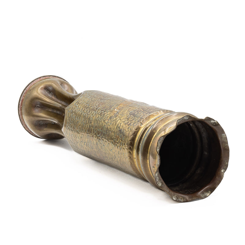 WWI French 75MM Field Gun Trench Art Shell : Flying Bird