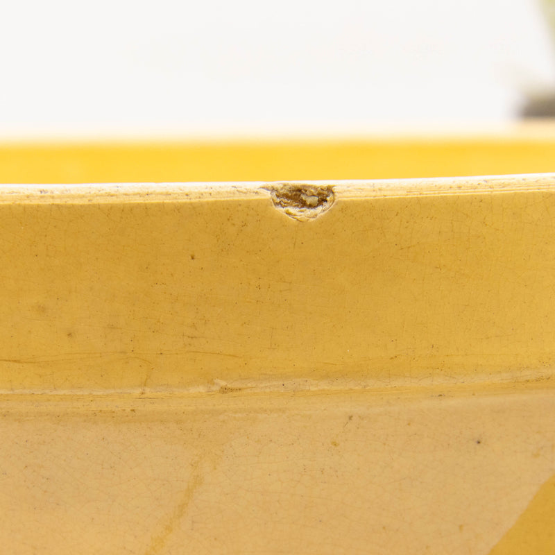 Early Medalta 10" Yellowware Mixing Bowl