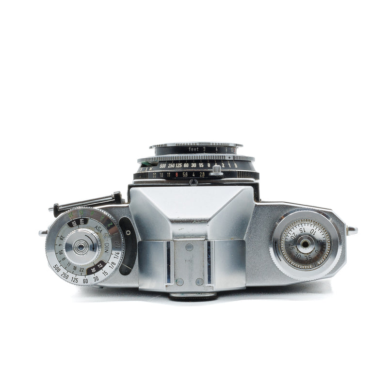 Zeiss Ikon Contaflex II- Tessar 45mm f/2.8 Lens