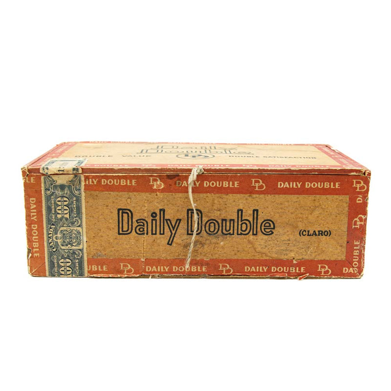 Daily Double Cigar Box