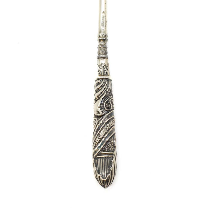 Sterling Silver Button Hook