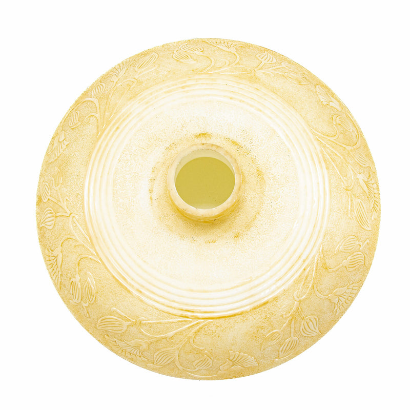 Antique Floral Torchiere Lamp Replacement Shade