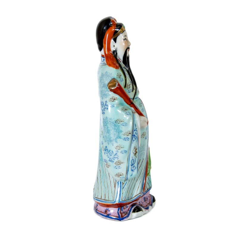 Chinese Porcelain Sanxing God Figurine
