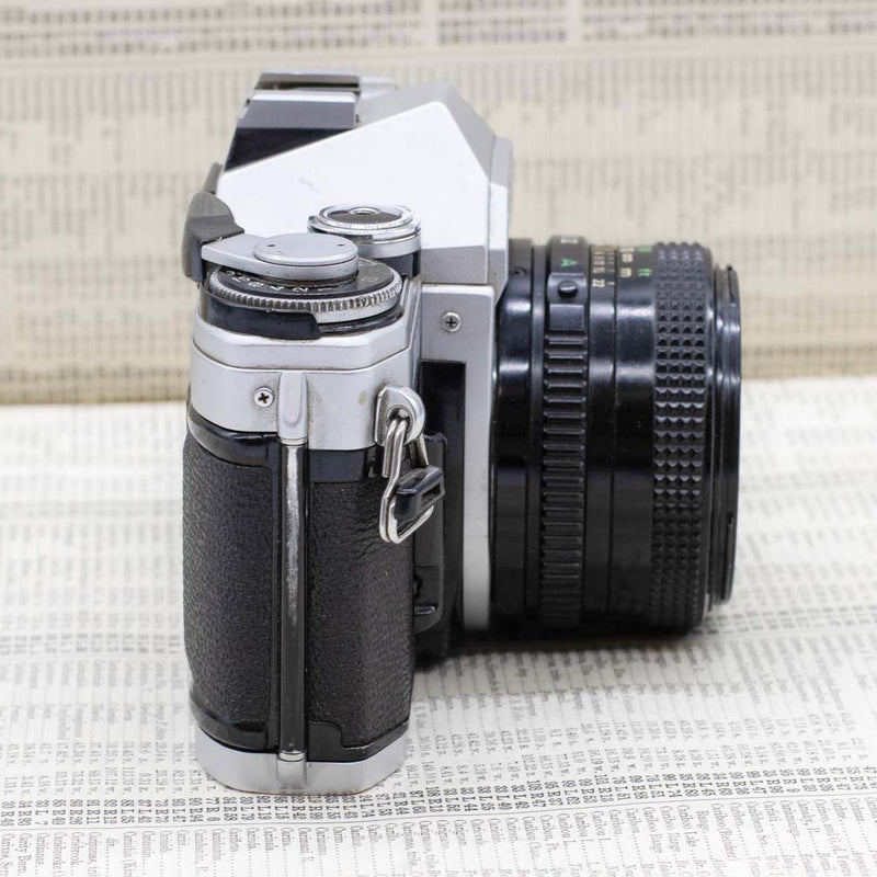 Canon AE-1 with Motor Drive & Canon FD 50mm f1.8 Lens
