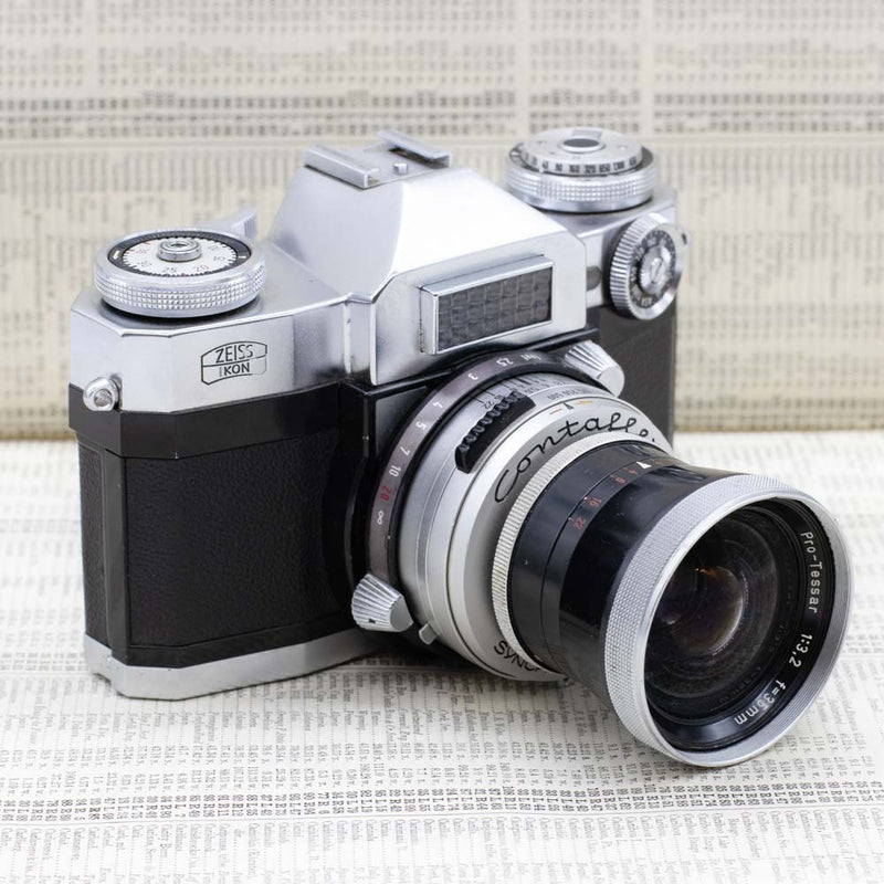 Zeiss Ikon Contaflex Super with Pro-Tessar 35mm f/3.2 Lens