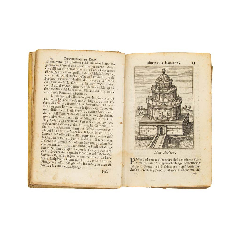 Roma Antica E Moderna: 1750 With Pull-out Maps & Illustrations