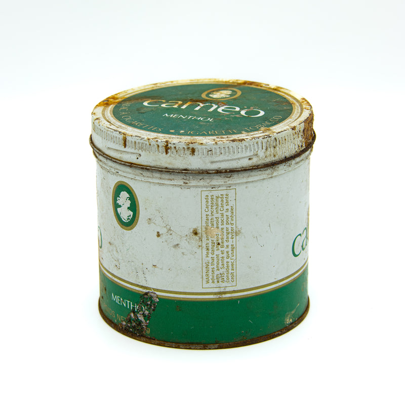 Cameo Cigarette Tobacco Tin with Lid