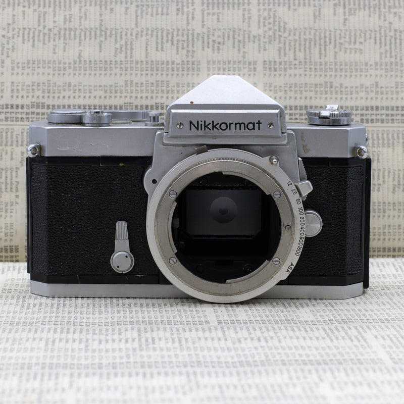 Nikkormat FT Camera with Nippon Kogaku 1:1.4 F=50mm