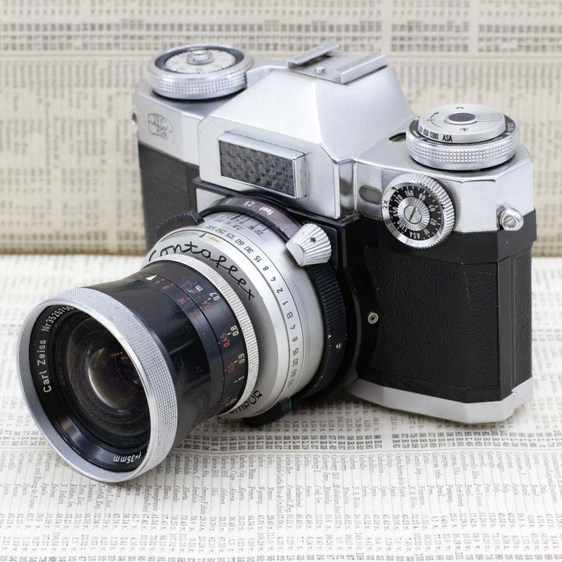 Zeiss Ikon Contaflex Super with Pro-Tessar 35mm f/3.2 Lens