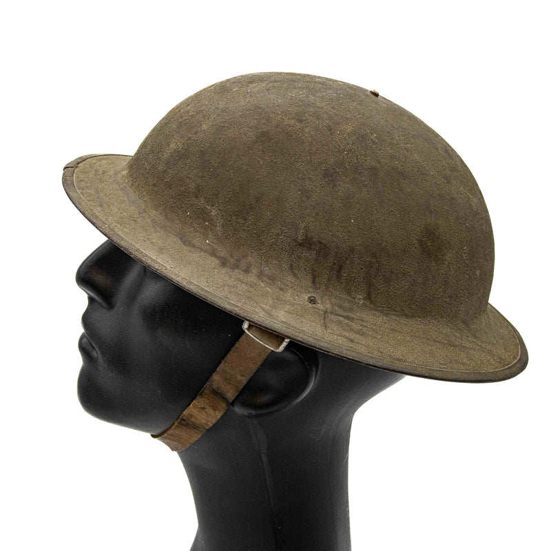 WWI American M1917 Brodie Helmet- 48th Coast Artillery Corps