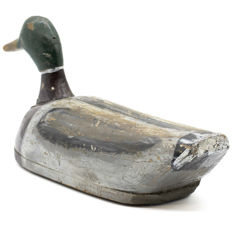 Hand Carved & Painted Hollow Body Mallard Drake Decoy