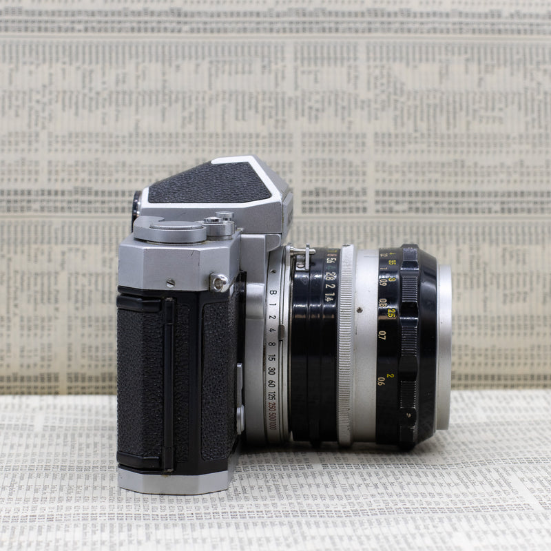 Nikkormat FT Camera with Nippon Kogaku 1:1.4 F=50mm