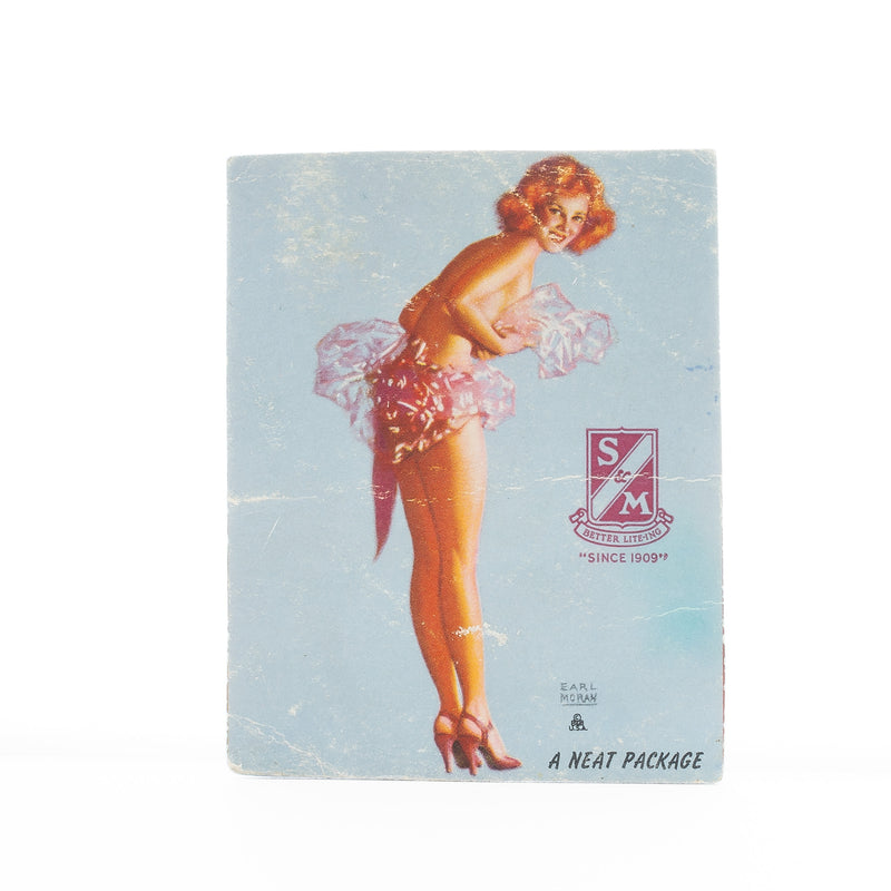 "A Neat Package" by Earl Moran, Blotter Card