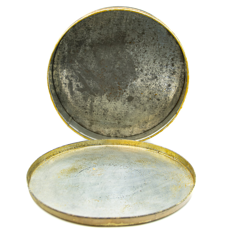 Round Passing Show Cigarette Tin with Lid