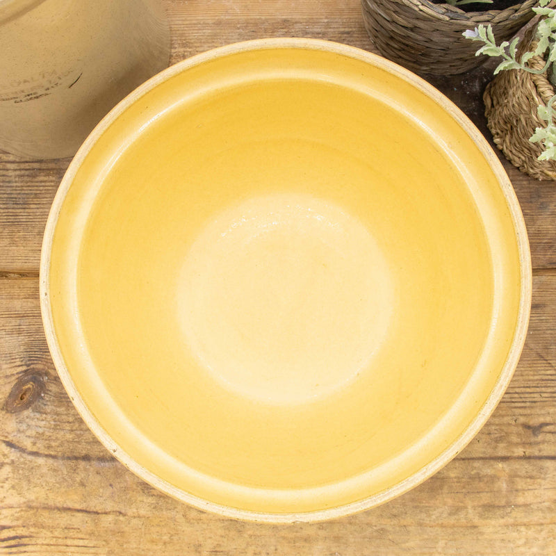 Early Medalta 10" Yellowware Mixing Bowl