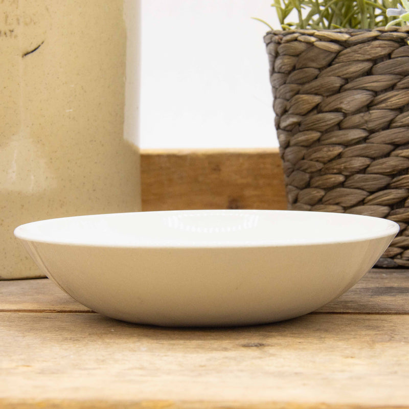 Hotelware Shallow Cereal Bowl- White