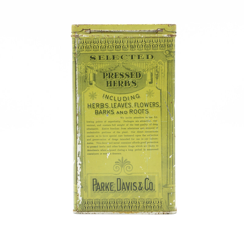Parke Davis & Co. Choice Botanic Drugs Tin: Mullein