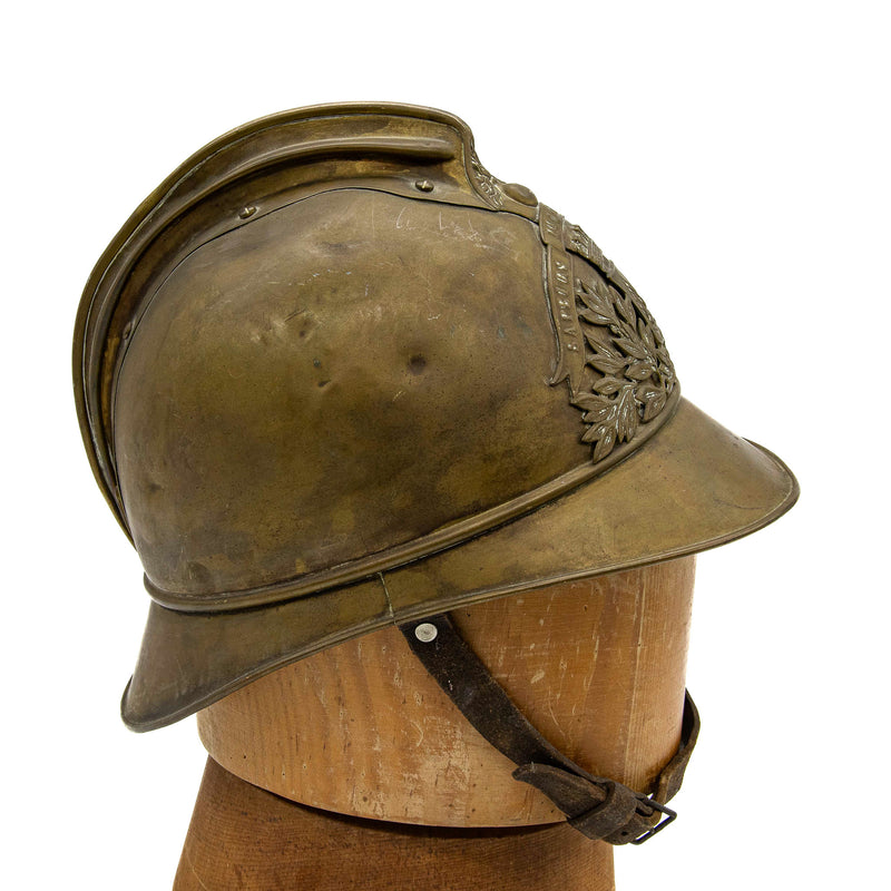 Sapeurs Pompiers de Checy-Victorian French Adrian Pattern Fire Helmet