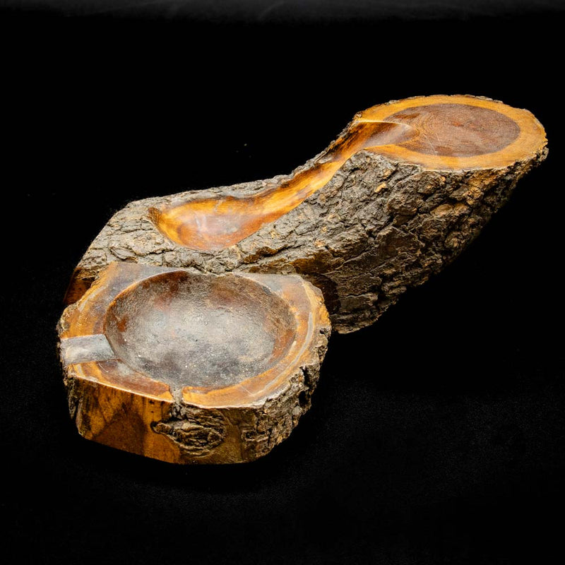 F. Cugnasca Arte Rustico Pipe Stand & Ashtray